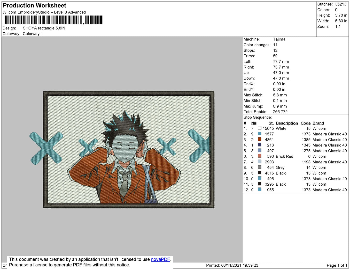 Hinata Shoyo Rectangle