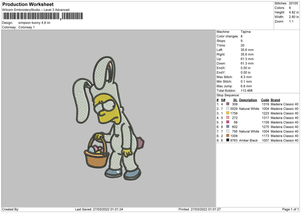 Simpson Bunny