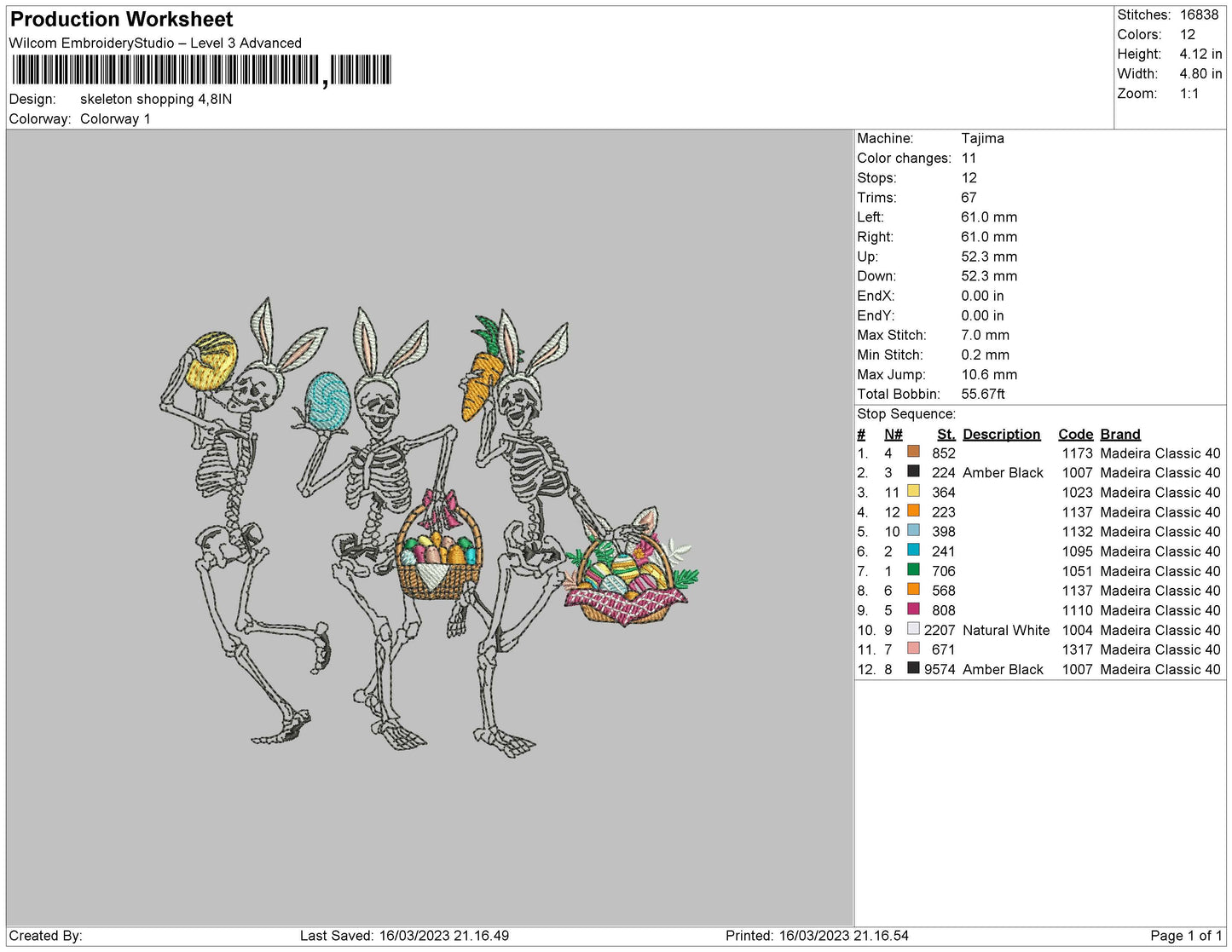 skeleton shopping