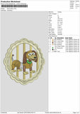 Slinkypatch Embroidery Machine Design File 6 sizes