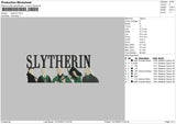Slyntherinflat Embroidery File 6 sizes