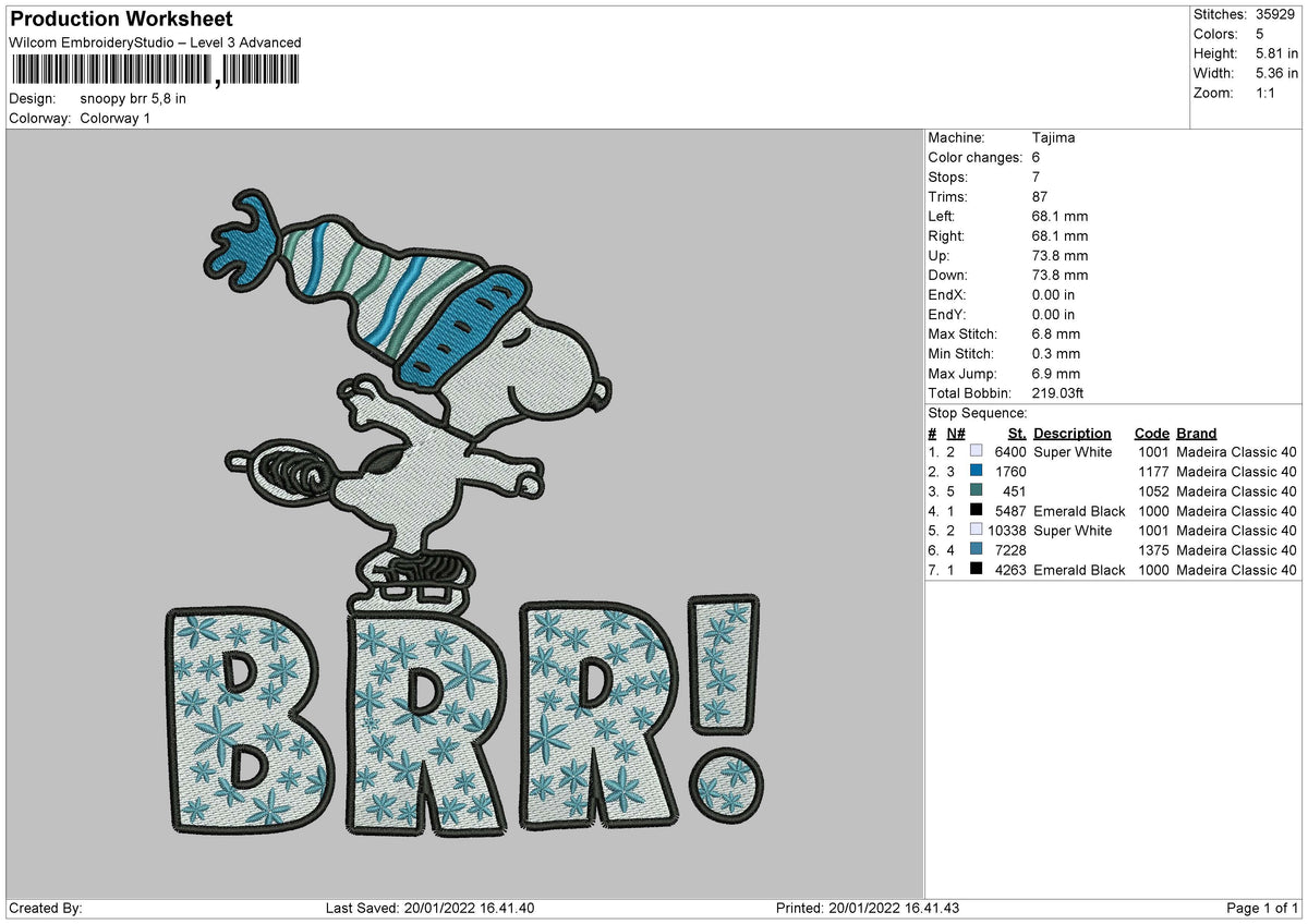 snoopy brr