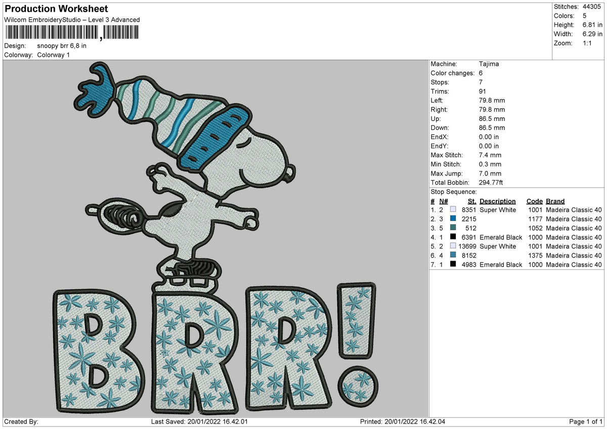 snoopy brr