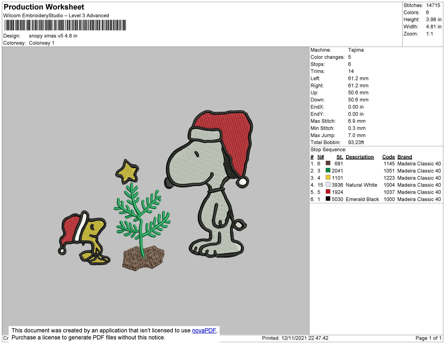 Snoopy Xmas V5
