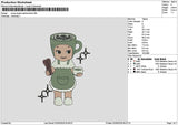 Sonny 0106 Embroidery File 6 sizes