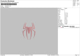 Spider2904 Embroidery File 6 sizes