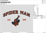 Spider 0312 Embroidery File 6 sizes