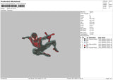 Spider V8 Embroidery File 6 sizes