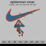 Spiderman Xmas Embroidery