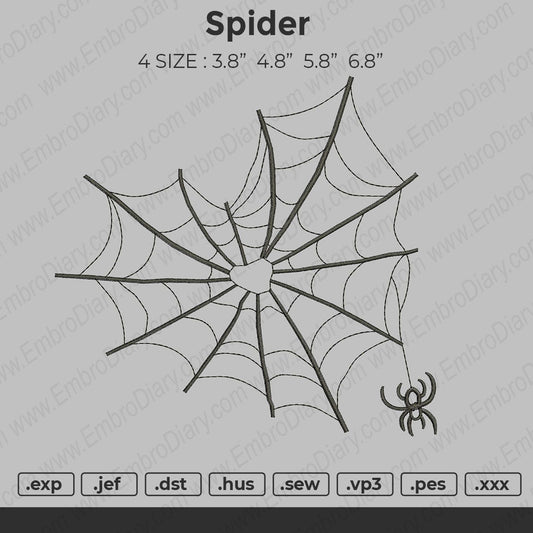 Spider Embroidery