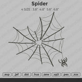 Spider Embroidery