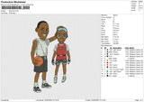 Spike Lee Embroidery File 6 size