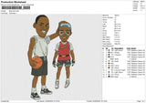 Spike Lee Embroidery File 6 size