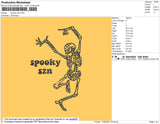 Spooky SZN Embroidery