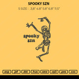 Spooky SZN Embroidery