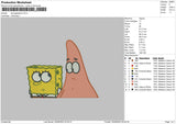 Spongepatrick Embroidery File 6 sizes
