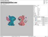 Stitch And Angel embroidery