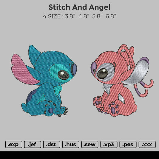 Stitch and Angel