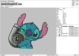 Stitch1510 Embroidery File 6 sizes