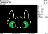 Stitch Face 1506 Embroidery File 6 sizes