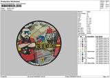 Stocktoncircle Embroidery File 6 sizes