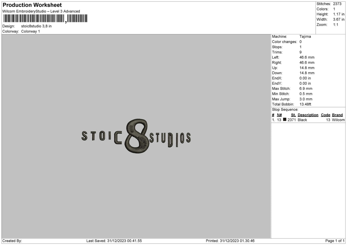 Studio8 Embroidery 2 Files