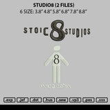 Studio8 Embroidery 2 Files