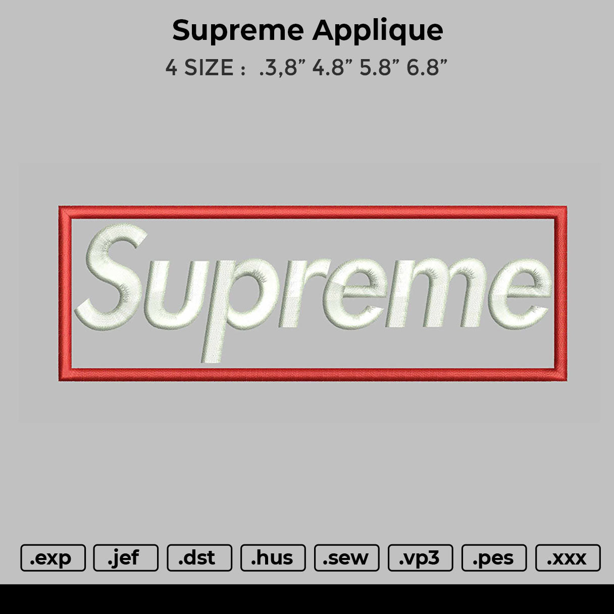Supreme Applique