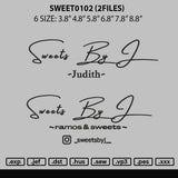 Sweet 0102 Embroidery 2 Files