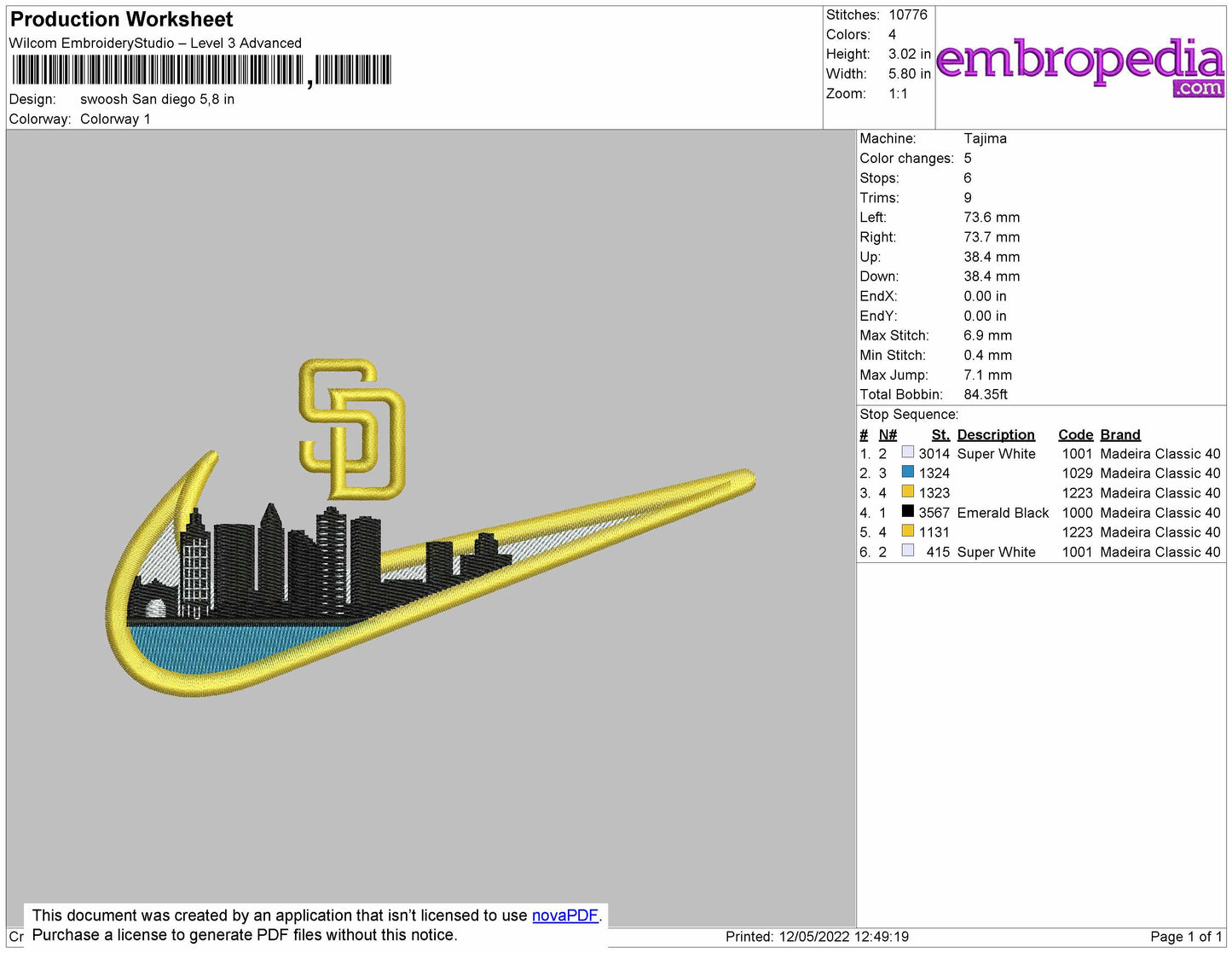 Swoosh San Diego