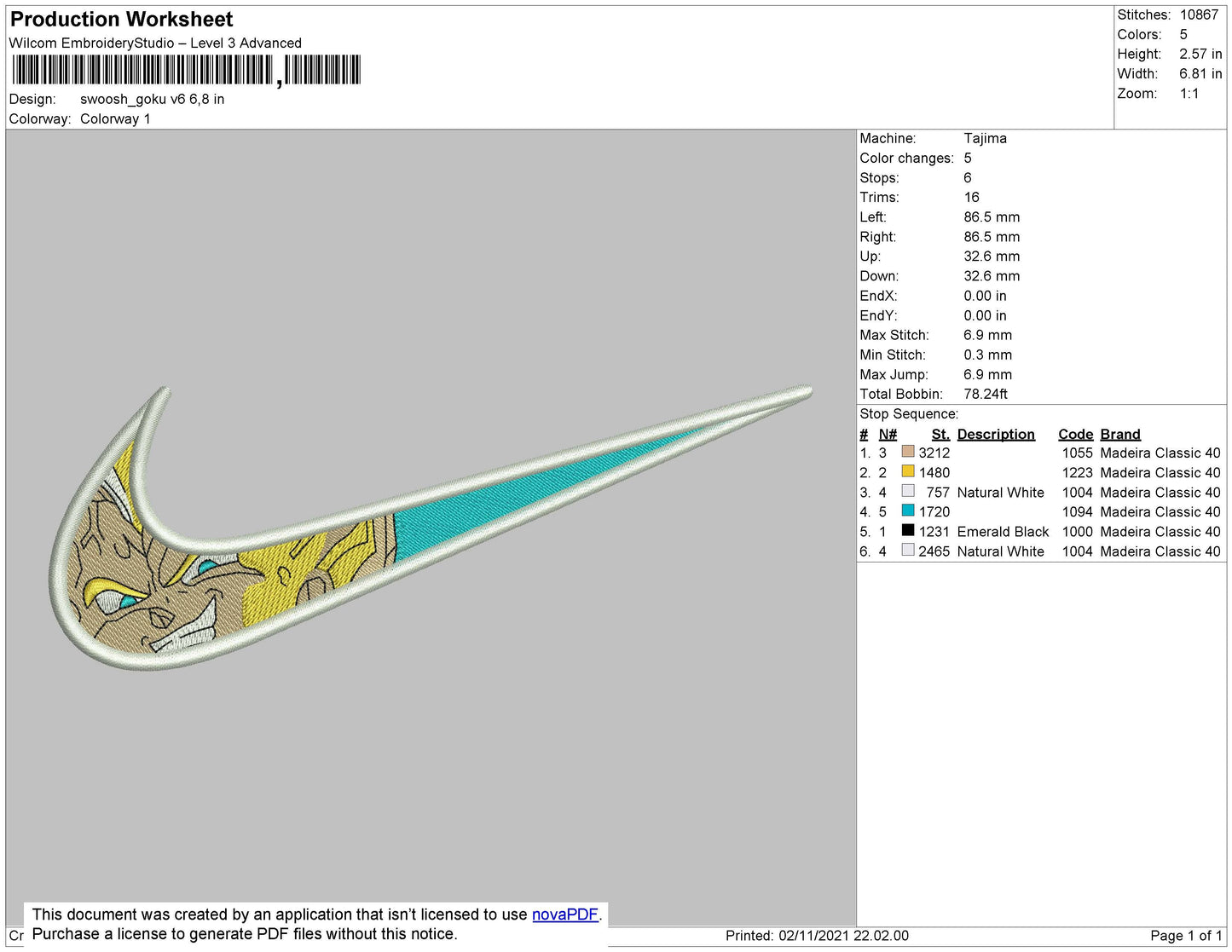 Swoosh Goku V6