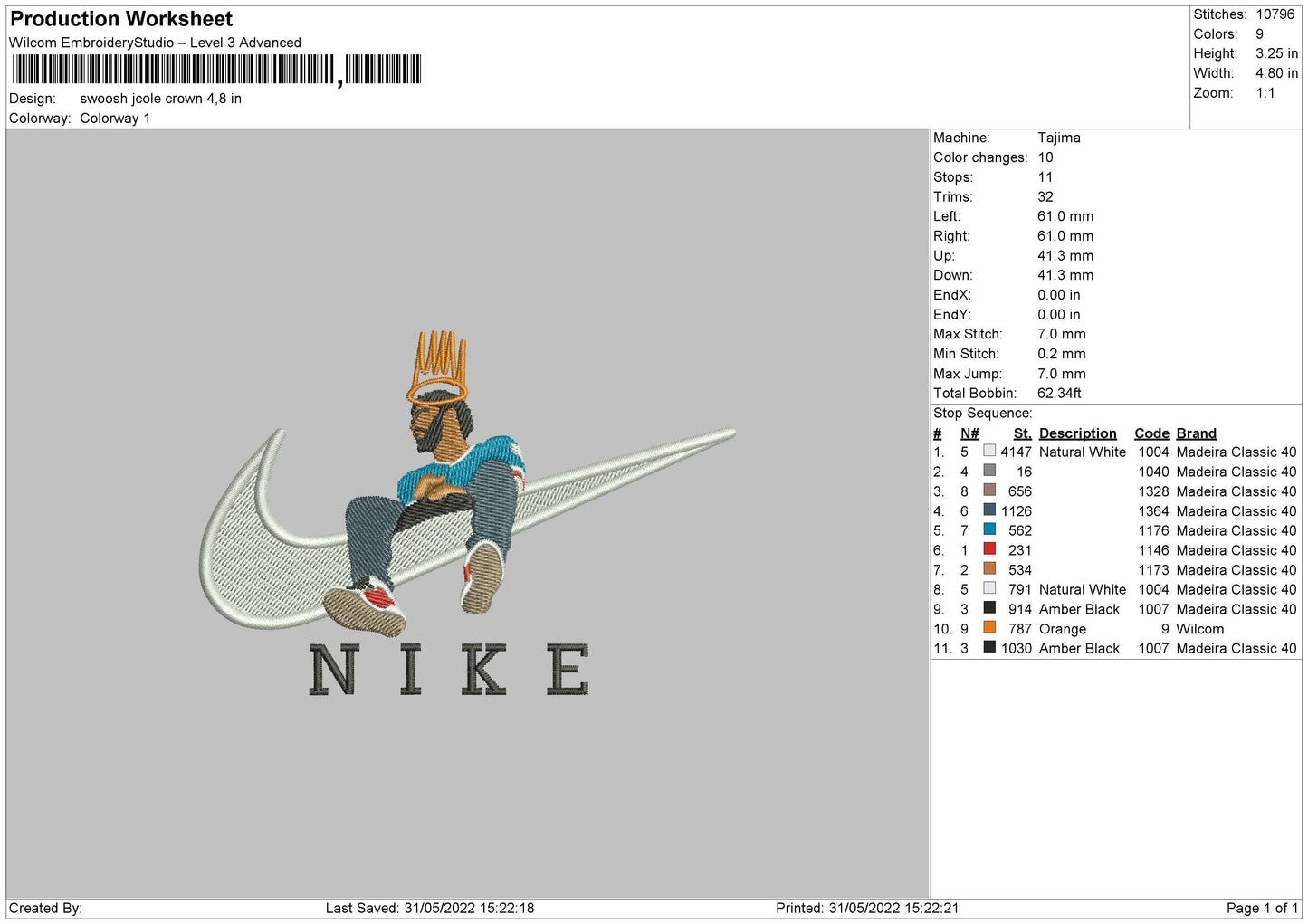 Swoosh Jcole Crown