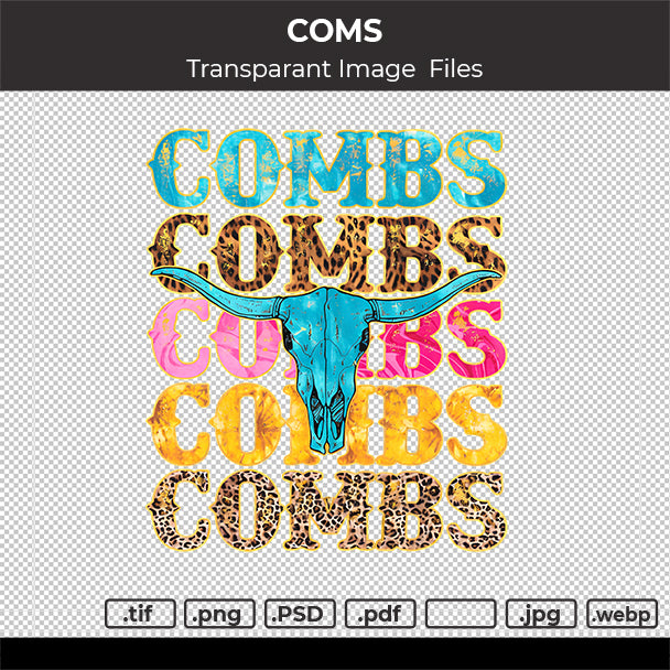 COMBS Transparant image Printable file