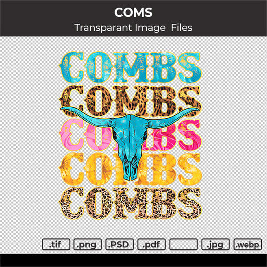 COMBS Transparant image Printable file