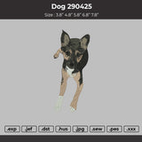 Dog 290425 Embroidery File