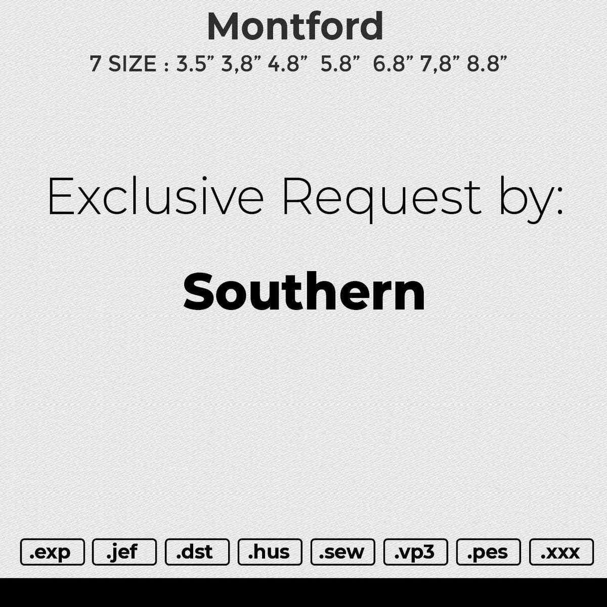 Montford Embroidery File 7 size