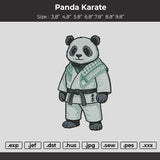 Panda2705 Embroidery File 6 sizes