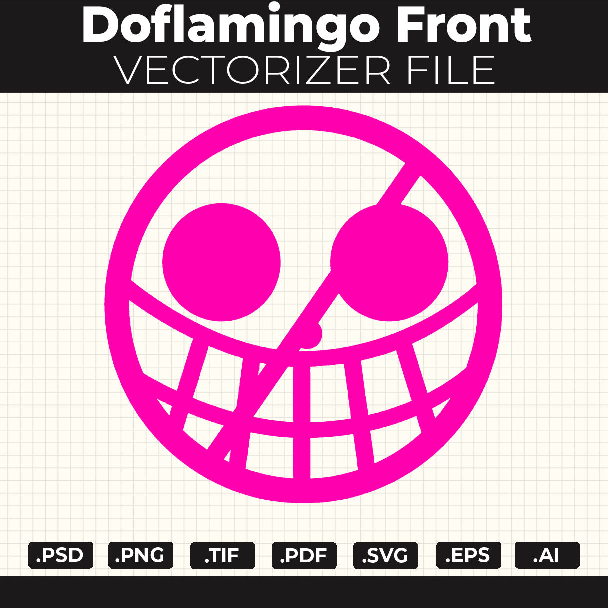 Doflamingo Print 2 file