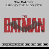 The Batman Embroidery