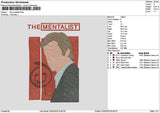 Mentalist Text Embroidery File 6 sizes