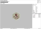 Truffletext Embroidery File 3 sizes