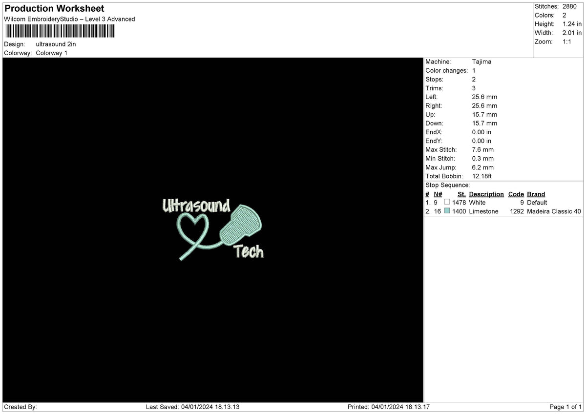 Soundmiranda Embroidery 2 Files