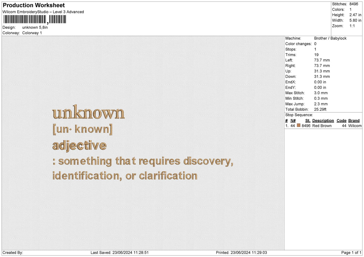 Unknown Embroidery File 6 size
