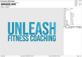 Unleash Embroidery File 6 size