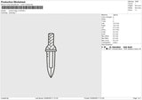 Vinland Saga v3 Embroidery File 7 size