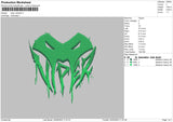 Viper V Embroidery File 6 sizes