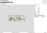 Mrs Pace Embroidery File 6 sizes