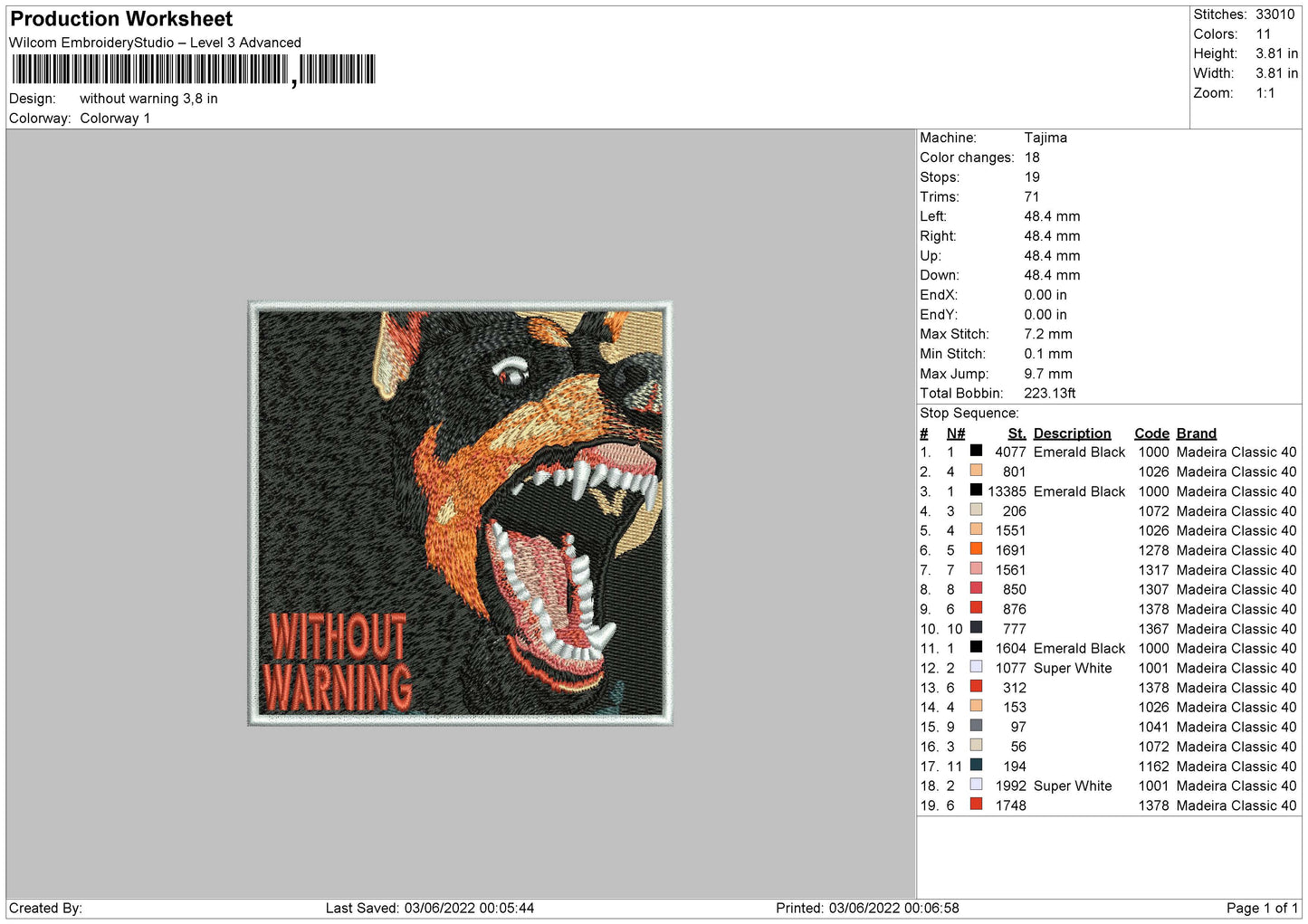 Without Warning