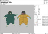 Wobe Plush Embroidery File 6 sizes