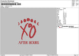 Xotext 0110 Embroidery File 6 sizes